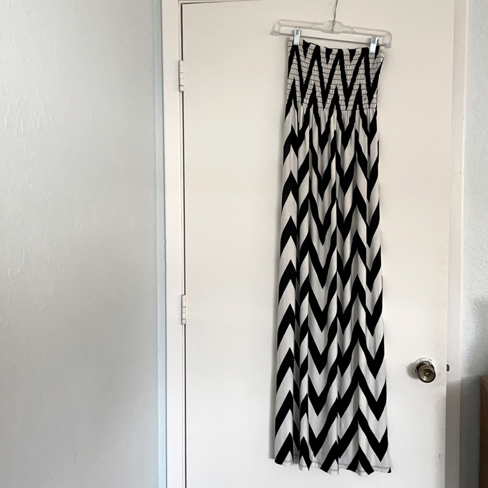Black and White Maxi